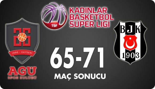 AGÜ, SAHASINDA BEŞİKTAŞ´A YENİLDİ