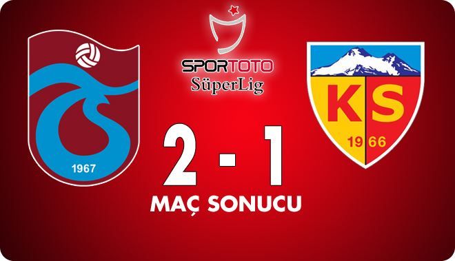 KAYSERİ, TRABZON´DA İSTEDİĞİNİ ALAMADI