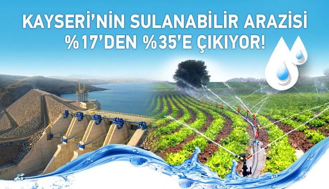 KAYSERİ´NİN SULANABİLİR ARAZİSİ