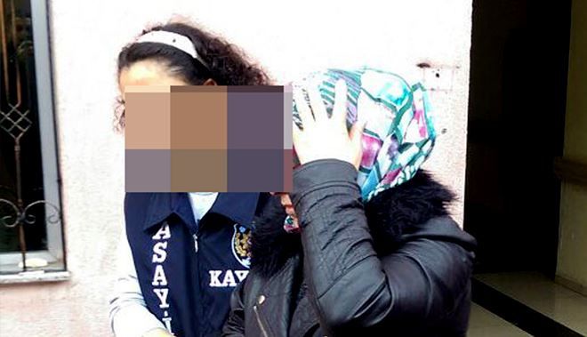 ALTINLARLA KAÇMAYA ÇALIŞAN SURİYELİ GELİN