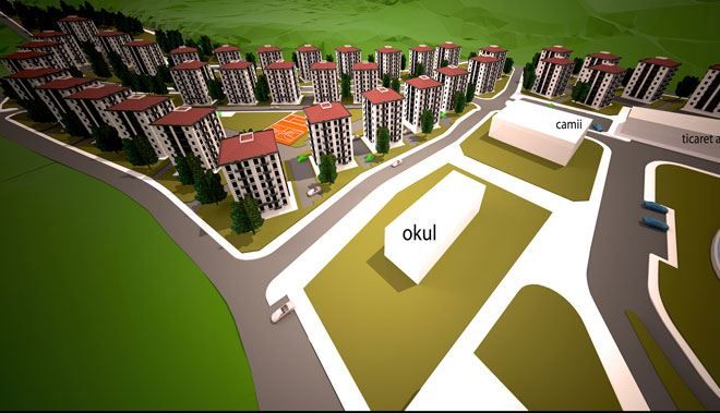 151 MİLYON TL´LİK KENTSEL DÖNÜŞÜM