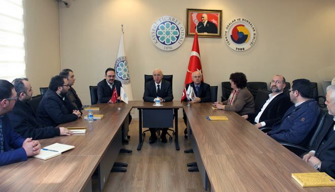 KAYSERİ TİCARET ODASI, FUARLARA KATILAN ÜYELERİNİ DİNLEDİ