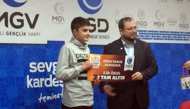 TÜRKİYE GENELİ SİYER YARIŞMASI İKİNCİSİ KAYSERİ´DEN