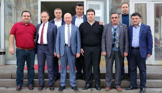 BAŞKAN ÇOLAKBAYRAKDAR MATBAACILAR SİTESİNDE