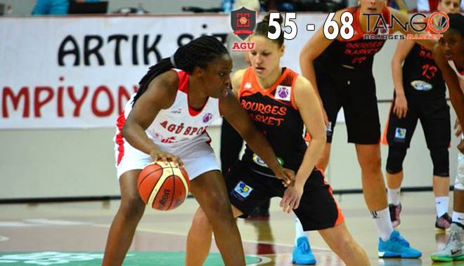 AGÜ, YARI FİNALİN İLK MAÇINDA KAYIP