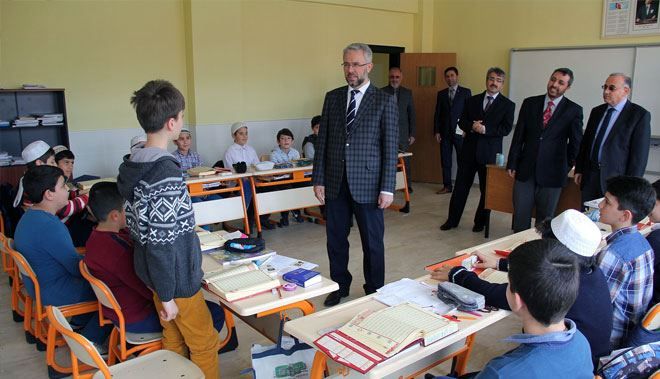 HİSARCIK YATILI ERKEK KUR´AN KURSU´NA ZİYARET