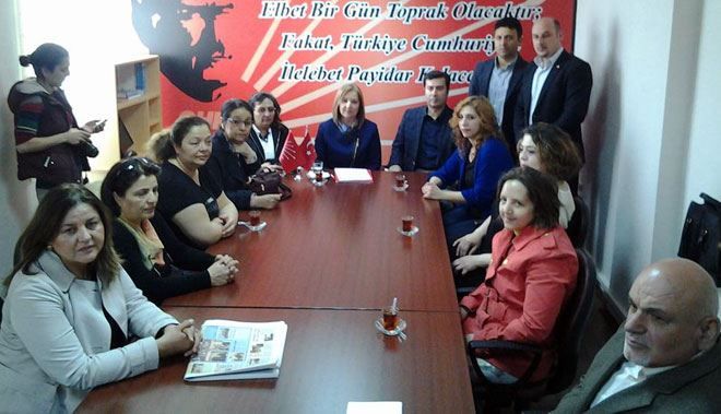 CHP İL KADIN KOLLARI BAŞKANI PEKER: