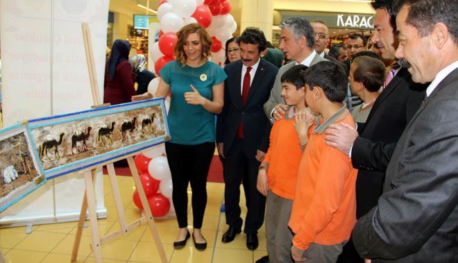 ?ÖZEL ÇOCUKLARDAN´ ÖZEL SERGİ