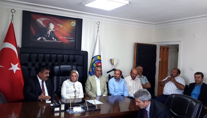 KOCASİNAN ZİRAAT ODASI ZİYARETÇİLERİNİ AĞIRLADI 