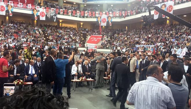 TOPLANTIYA 11 KURULTAY DELEGESİ KATILDI.