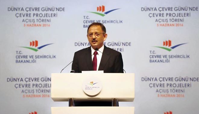 ÇEVRE VE ŞEHİRCİLİK BAKANI ÖZHASEKİ ÇEVRE PROJELERİ AÇILIŞ TÖRENİNDE KONUŞTU: