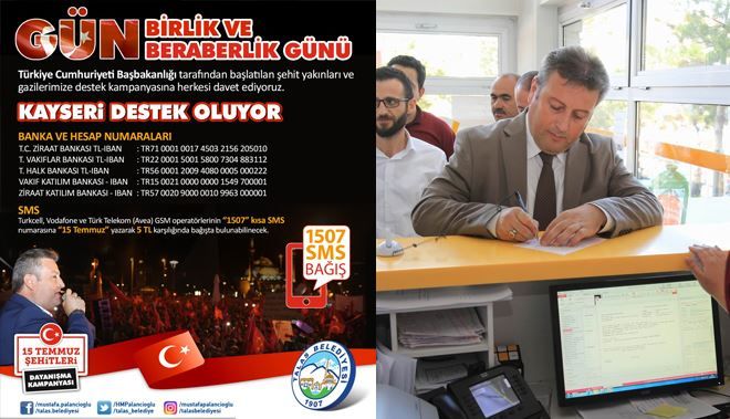 TALAS BELEDİYESİ´NDEN