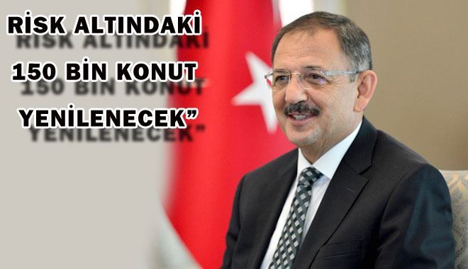ÇEVRE VE ŞEHİRCİLİK  BAKANI  ÖZHASEKİ: 