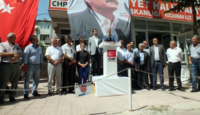 CHP İL BAŞKANI KESKİN