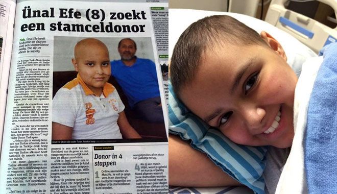 8 YAŞINDAKİ ÜNAL EFE´NİN YAŞAMASI İÇİN