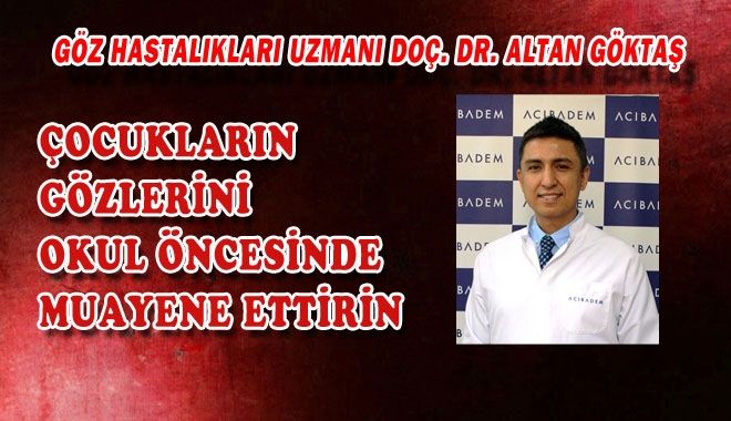 ÇOCUKLARIN GÖZLERİNİ