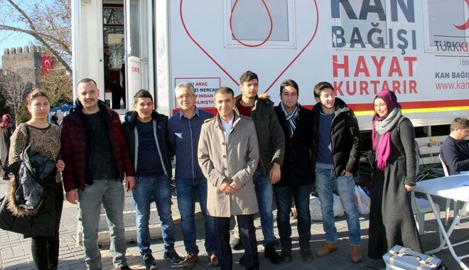 112 PERSONELİNDEN KAN BAĞIŞI