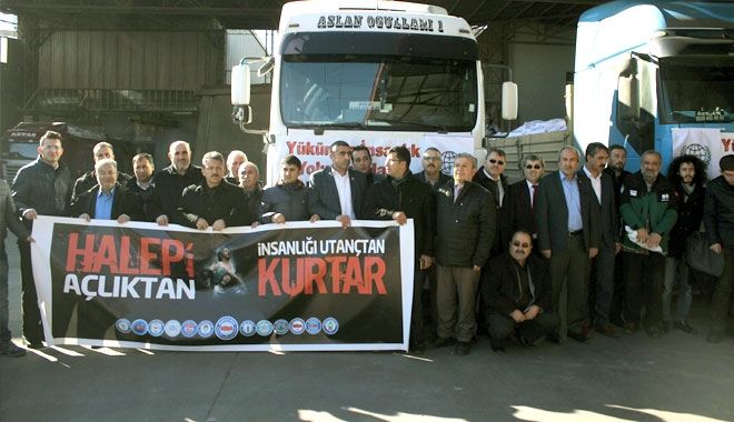 MEMUR-SEN KAYSERİ ŞUBESİ´NİN HALEP´E YARDIMLARI DEVAM EDİYOR