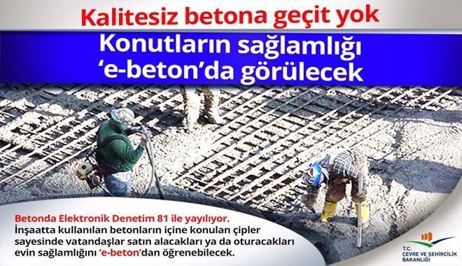KALİTESİZ BETONA GEÇİT YOK