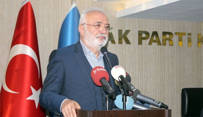 AK PARTİ GRUP BAŞKANVEKİLİ ELİTAŞ : 