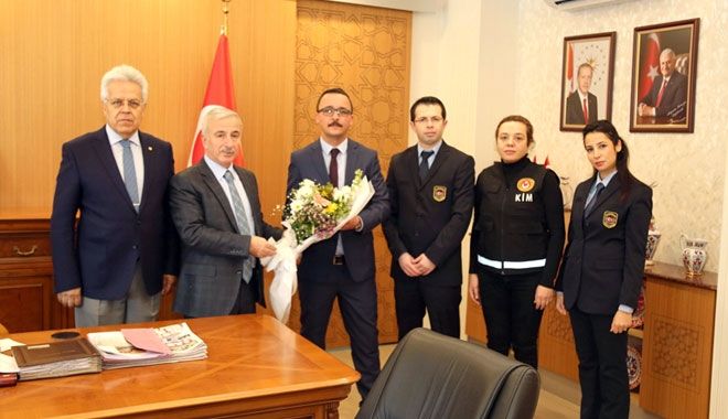 VALİ KAMÇI´YA ?26 OCAK DÜNYA GÜMRÜK GÜNÜ? ZİYARETİ