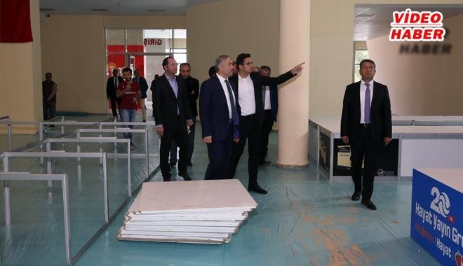 FUAR İÇİN HAZIRLIKLAR SON AŞAMADA