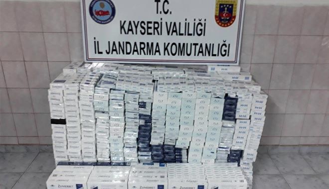 SİGARA KAÇAKÇISI 7 KİŞİ GÖZALTINA ALINDI 
