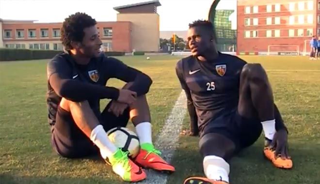 KAYSERİSPORLU BADJİ´DEN GÜLDÜREN KAYSERİ ŞİVESİ