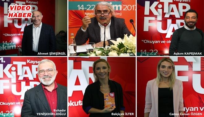 YAZARLAR KAYSERİ´YE HAYRAN KALDI