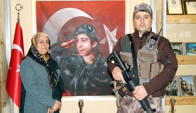 15 TEMMUZ ŞEHİDİ KOMİSER YARDIMCISI CENNET YİĞİT İÇİN