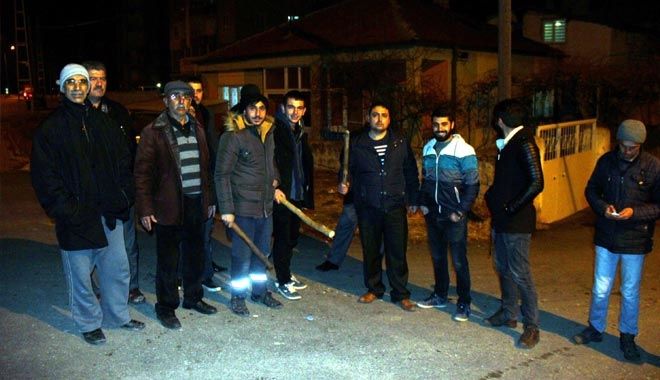 EKSİ 5 DERECEDE HIRSIZ NÖBETİ