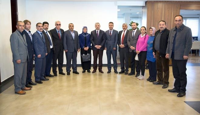 BAŞKAN ÇELİK, AK PARTİ İNCESU VE SARIZ HEYETİYLE GÖRÜŞTÜ