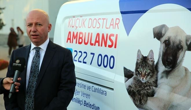 KOCASİNAN´IN ?KÜÇÜK DOSTLAR AMBULANS´INA
