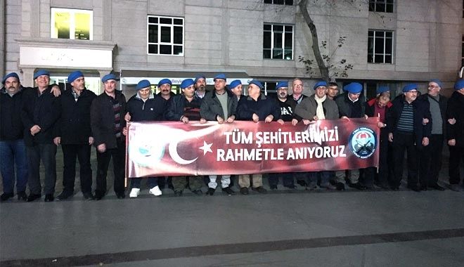 ESKİ KOMANDOLARDAN KAYSERİ ŞEHİTLERİNE VEFA 