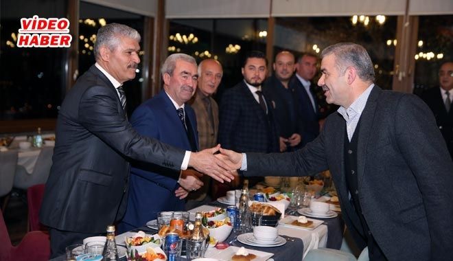 BAŞKAN ÇELİK, AK PARTİ KOCASİNAN İLÇE TEŞKİLATI İLE BİR ARAYA GELDİ 