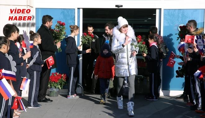 RUS TURİSTLER ERCİYES´TE