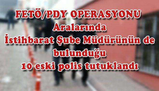 KAYSERİ´DEKİ FETÖ/PDY OPERASYONU 
