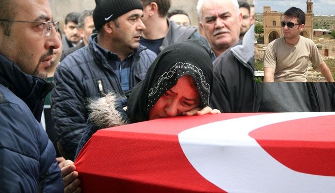 TRAFİK KAZASINDA ÖLEN POLİS MEMURU TOPRAĞA VERİLDİ