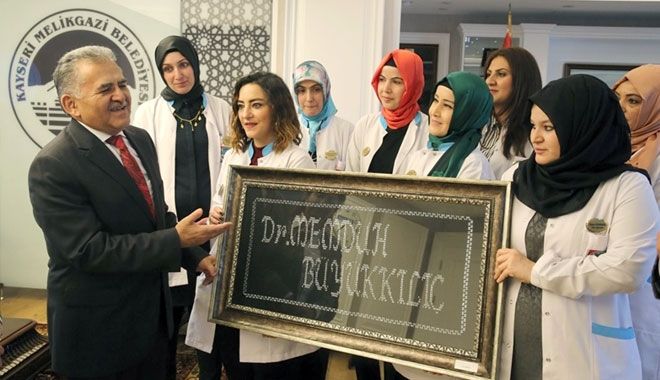 MEL-MEK ÖĞRENCİLERİ BAŞKAN BÜYÜKKILIÇ´İ ZİYARET ETTİ