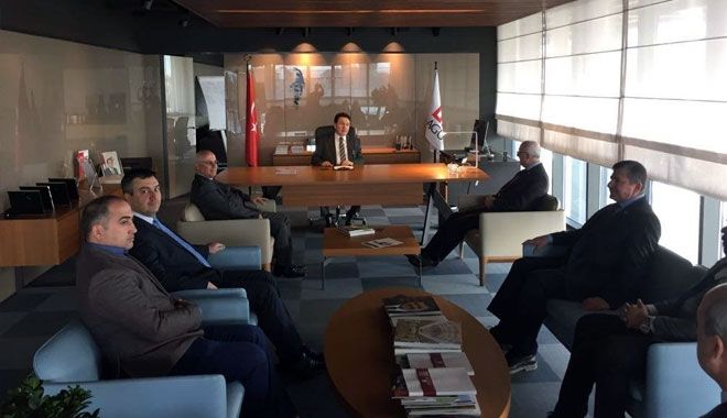 KTO HEYETİ´NDEN AGÜ REKTÖRÜ SABUNCUOĞLU´NA ZİYARET