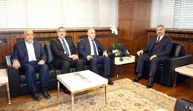 BAŞKAN ÇELİK, SİVİL DAYANIŞMA PLATFORMU ÜYELERİYLE YAPTIĞI GÖRÜŞMEDE