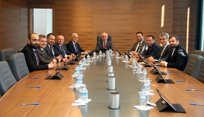 MÜSİAD´DAN KTO´YA HAYIRLI OLSUN ZİYARETİ