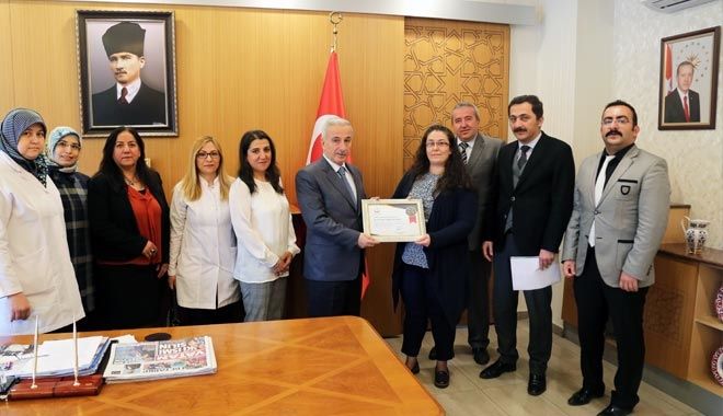 HALK SAĞLIĞI MÜDÜRLÜĞÜ´NE İKİNCİLİK ÖDÜLÜ