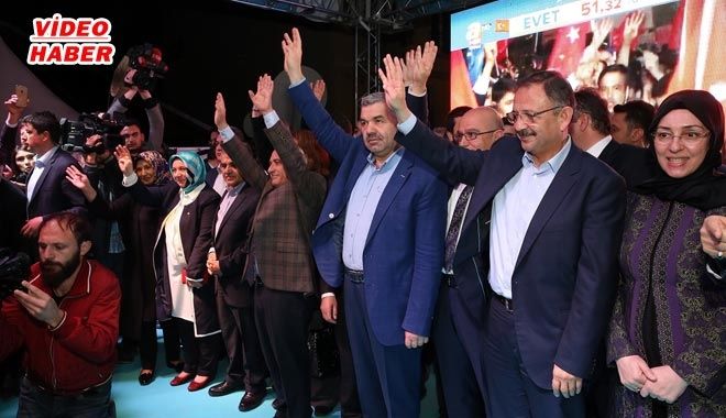 BAŞKAN ÇELİK, REFERANDUM SONUÇLARINI DEĞERLENDİRDİ