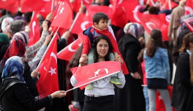 BAŞBAKAN YILDIRIM´IN MİTİNG YAPACAĞI ALANA 