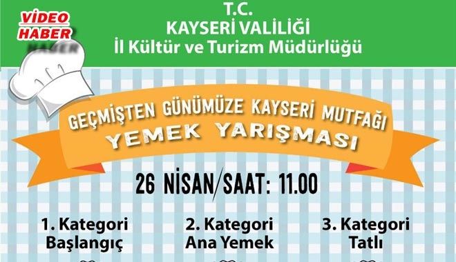 KAYSERİ MUTFAĞI YEMEK YARIŞMASI 