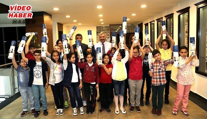 HAYALLERİNİ BAŞKAN ÇELİK´LE PAYLAŞTILAR