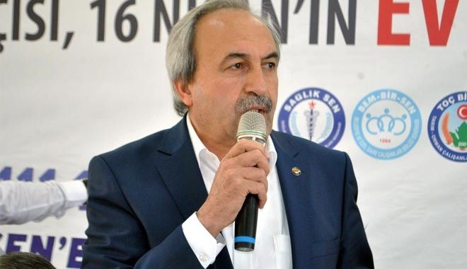 EĞİTİM BİR SEN KAYSERİ ŞUBE BAŞKANI AYDIN KALKAN: