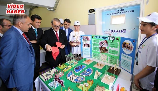 GÜRDOĞANLAR ORTAOKULU´NDAN BİLİM FUARI 