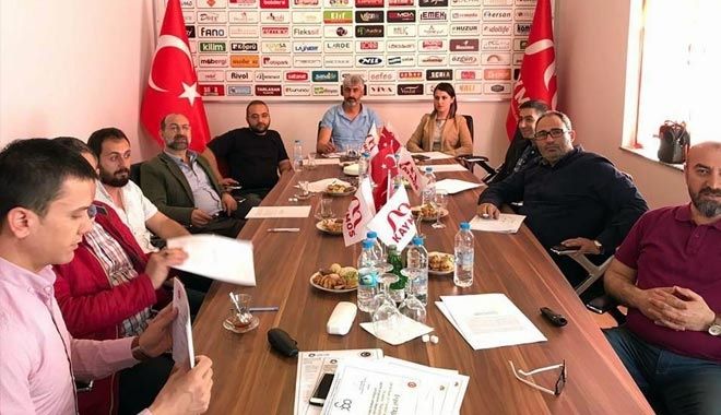 KAYMOS´TA EĞİTİMLER DEVAM EDİYOR